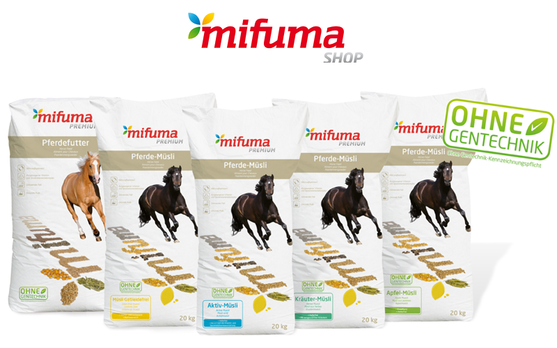 Horse muesli in the online shop