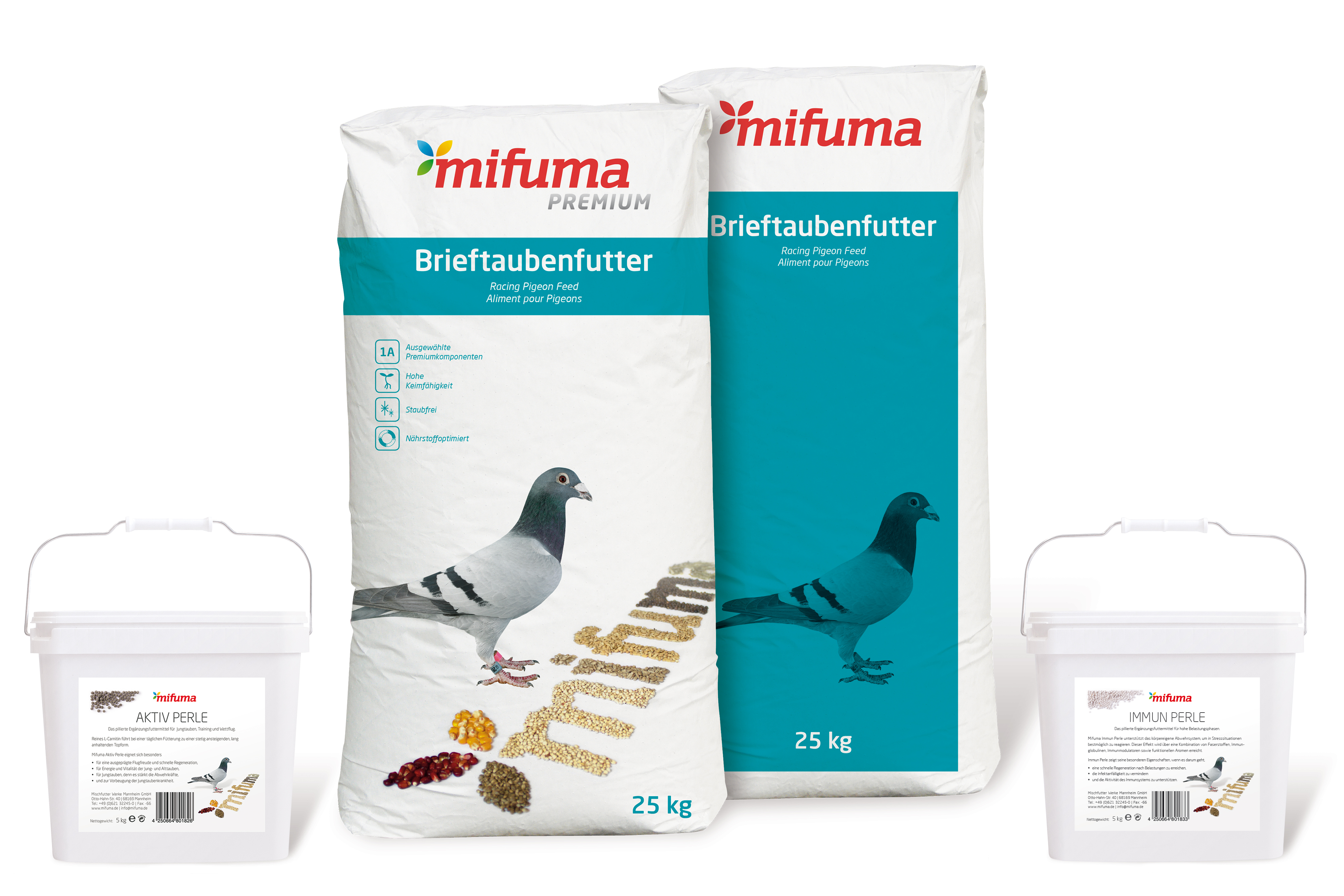 Overview of Mifuma Travel Feed for Pigeons